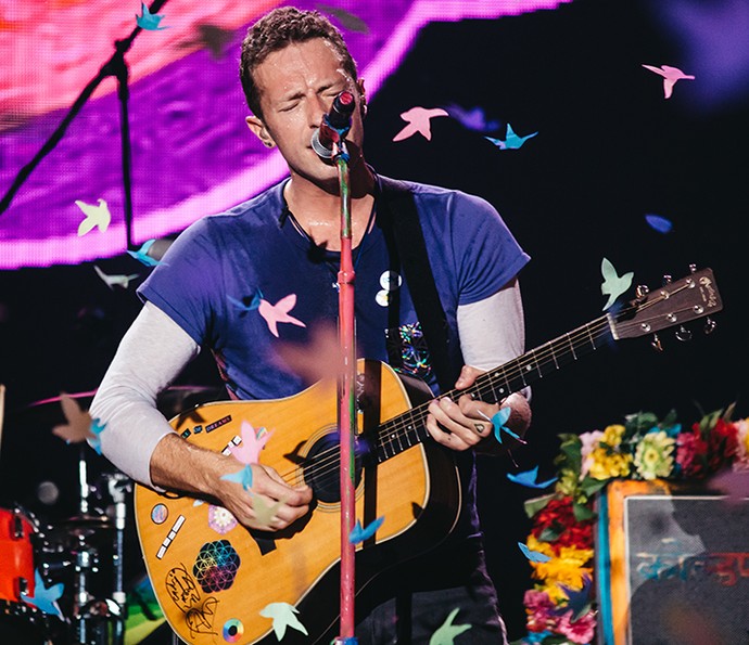 Coldplay transmitirá show ao vivo nos cinemas