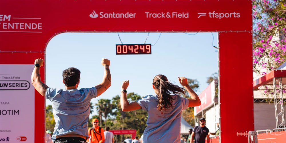 Corrida Santander Track&Field Run Series terá duas etapas em 2026.